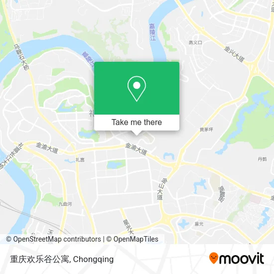重庆欢乐谷公寓 map