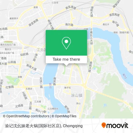 渝记沈幺妹老火锅(国际社区店) map