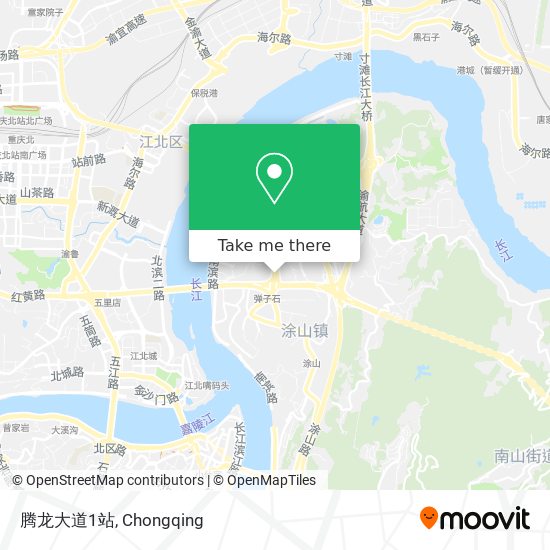 腾龙大道1站 map