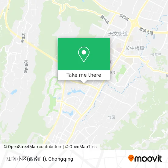江南小区(西南门) map