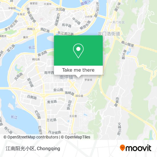 江南阳光小区 map