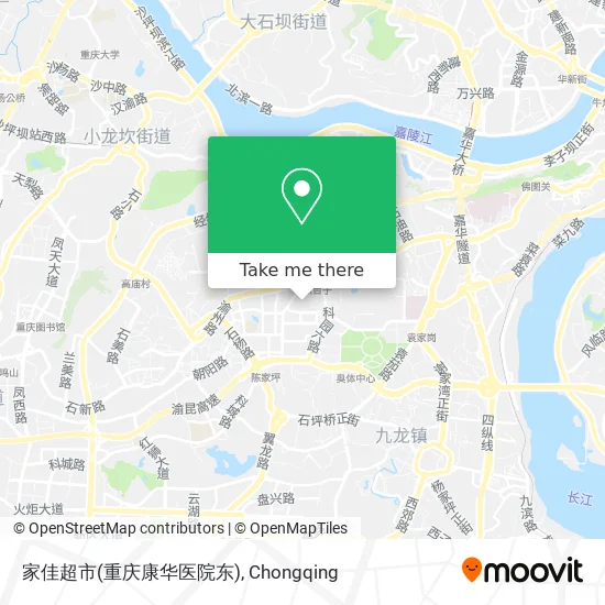 家佳超市(重庆康华医院东) map