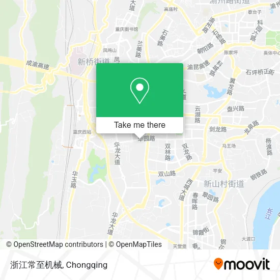 浙江常至机械 map