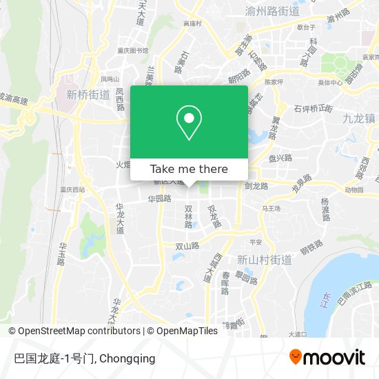 巴国龙庭-1号门 map