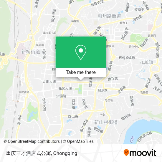 重庆三才酒店式公寓 map