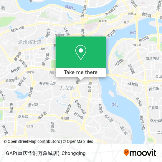 GAP(重庆华润万象城店) map