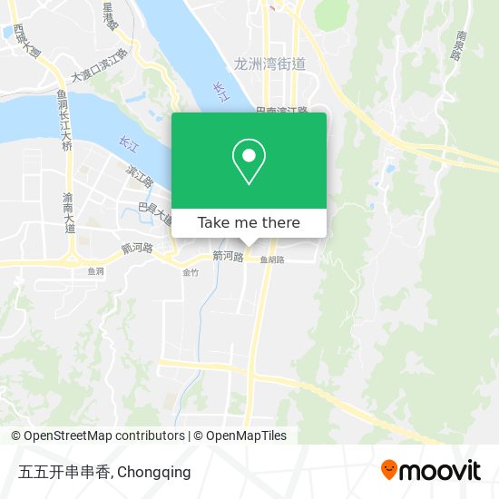 五五开串串香 map