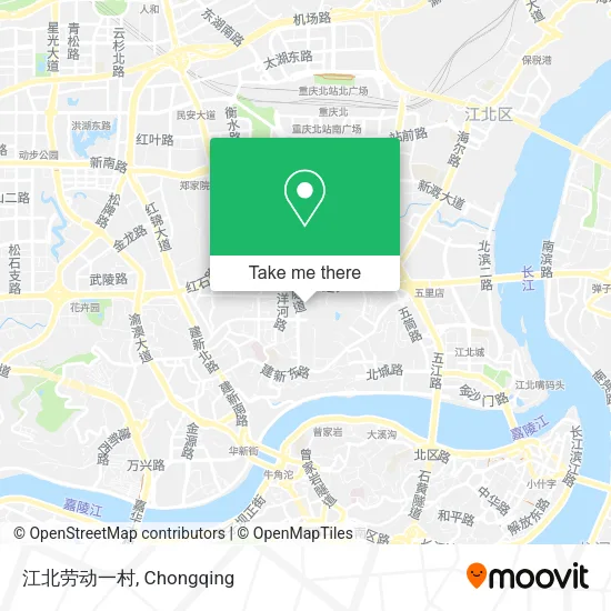 江北劳动一村 map