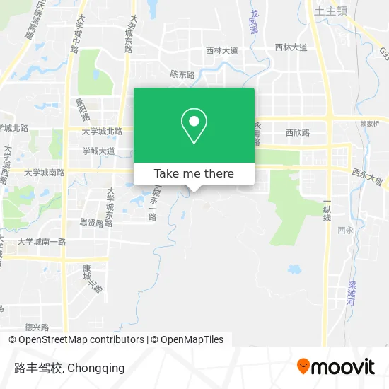 路丰驾校 map