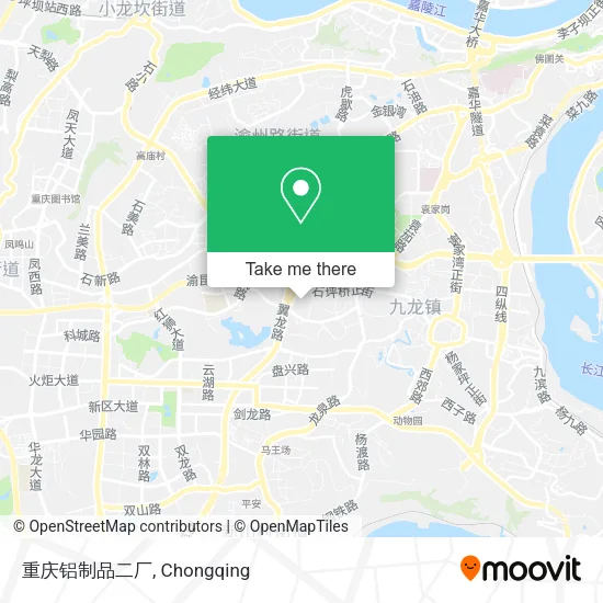 重庆铝制品二厂 map