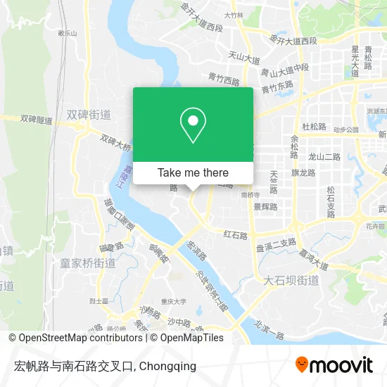 宏帆路与南石路交叉口 map