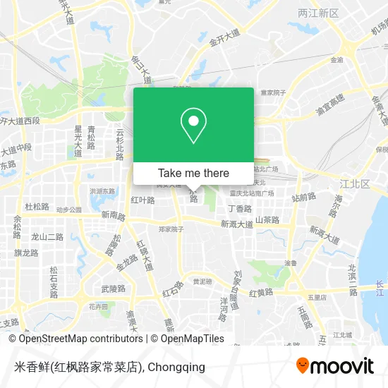 米香鲜(红枫路家常菜店) map