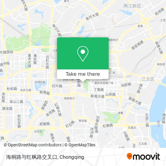 海桐路与红枫路交叉口 map