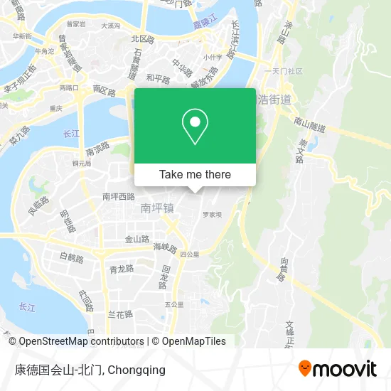 康德国会山-北门 map