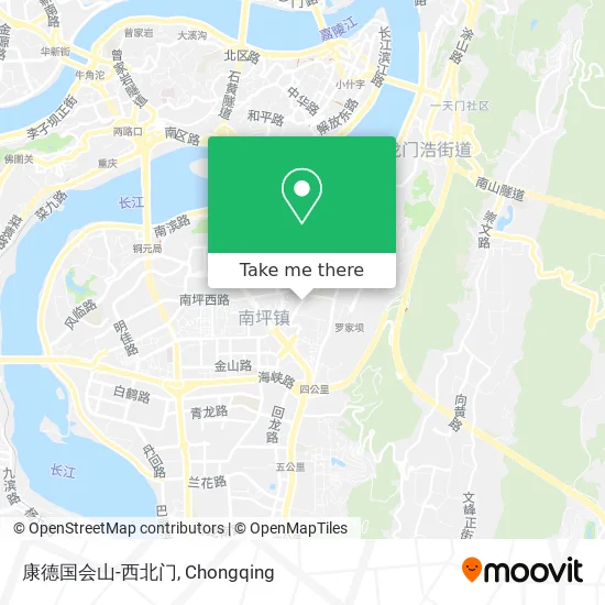 康德国会山-西北门 map