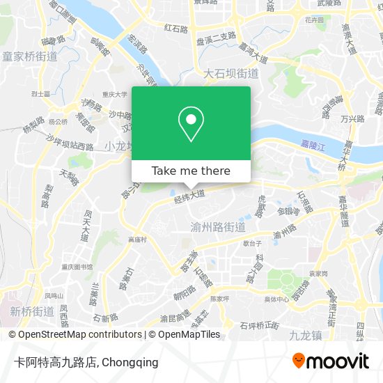 卡阿特高九路店 map