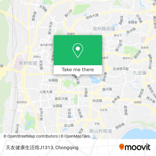 天友健康生活馆J1313 map