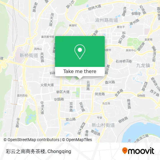 彩云之南商务茶楼 map