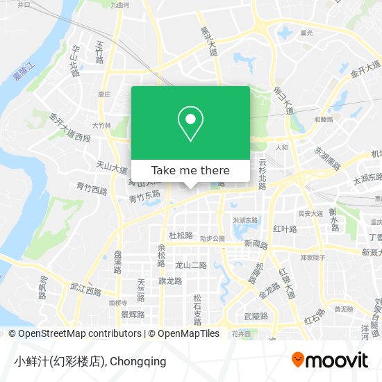 小鲜汁(幻彩楼店) map