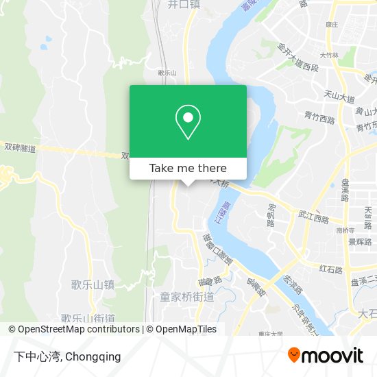 下中心湾 map
