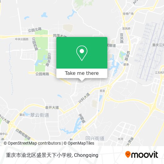 重庆市渝北区盛景天下小学校 map