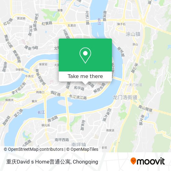 重庆David s Home普通公寓 map