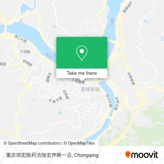 重庆琪宏医药涪陵宏声桥一店 map