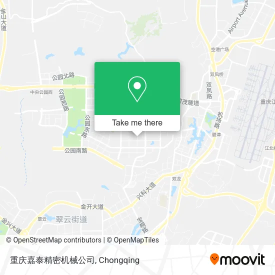 重庆嘉泰精密机械公司 map