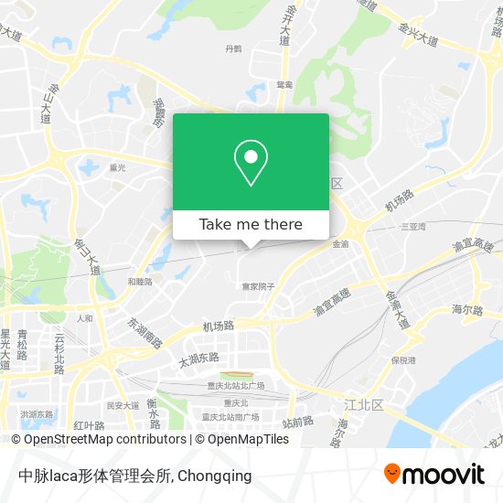 中脉laca形体管理会所 map