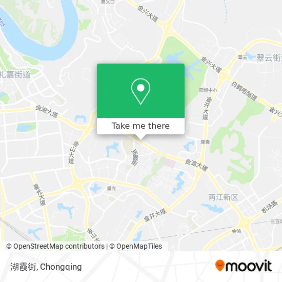 湖霞街 map