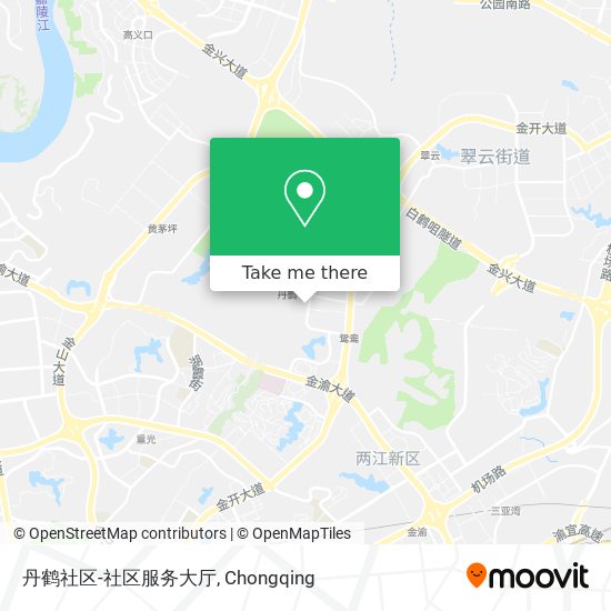 丹鹤社区-社区服务大厅 map