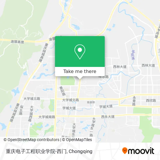 重庆电子工程职业学院-西门 map