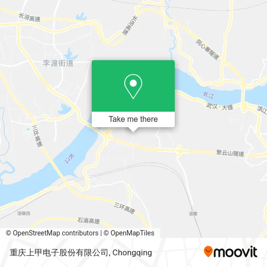 重庆上甲电子股份有限公司 map