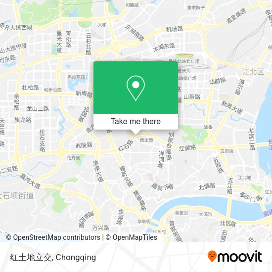 红土地立交 map