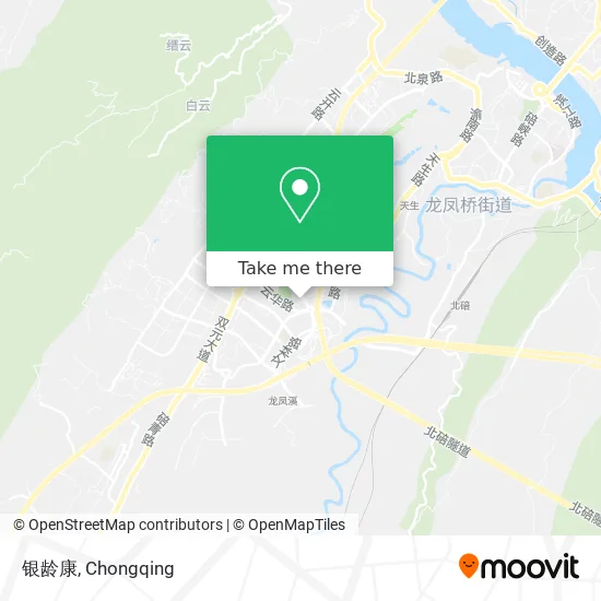 银龄康 map