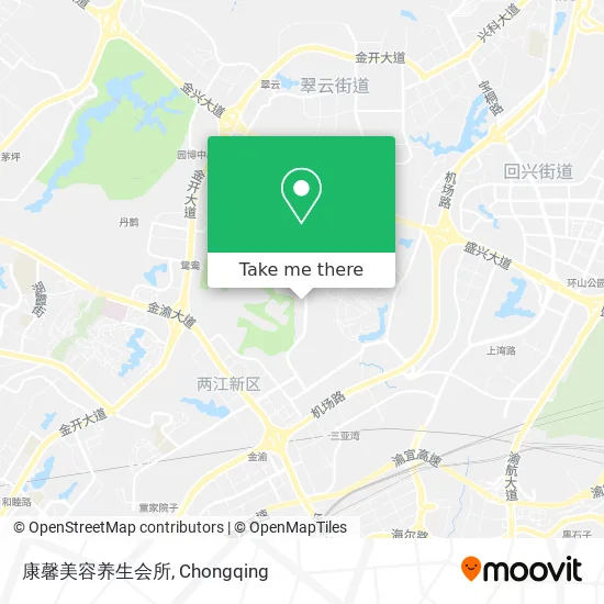 康馨美容养生会所 map