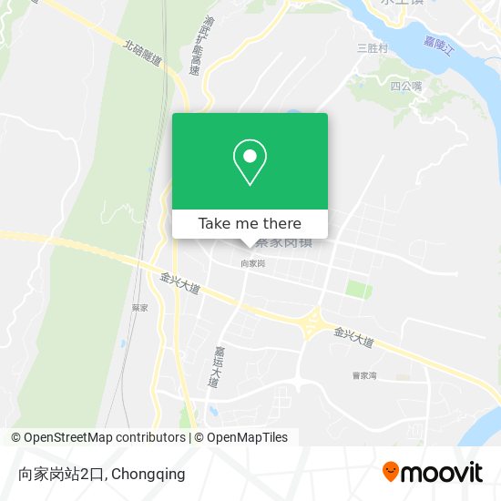 向家岗站2口 map