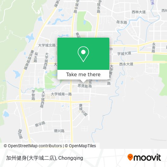 加州健身(大学城二店) map