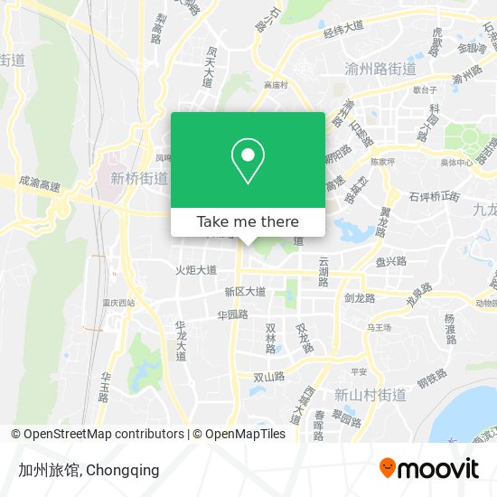 加州旅馆 map
