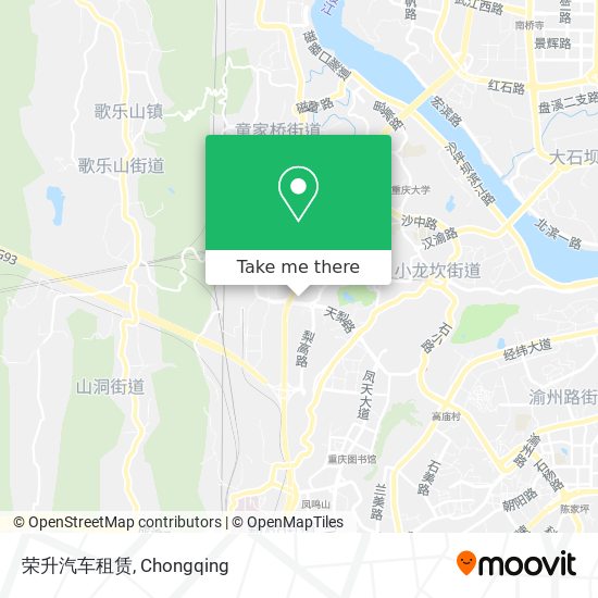 荣升汽车租赁 map