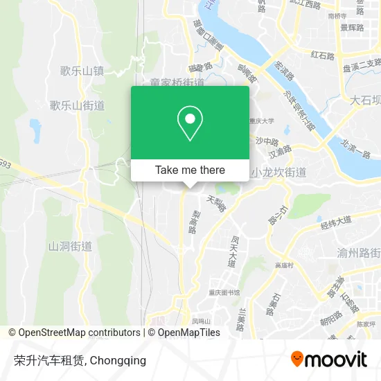 荣升汽车租赁 map