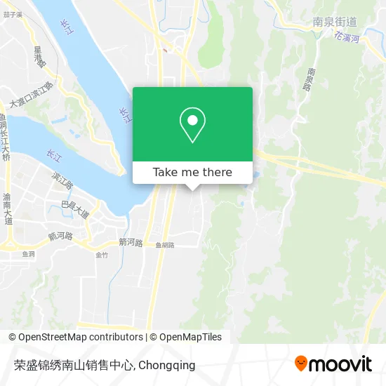 荣盛锦绣南山销售中心 map