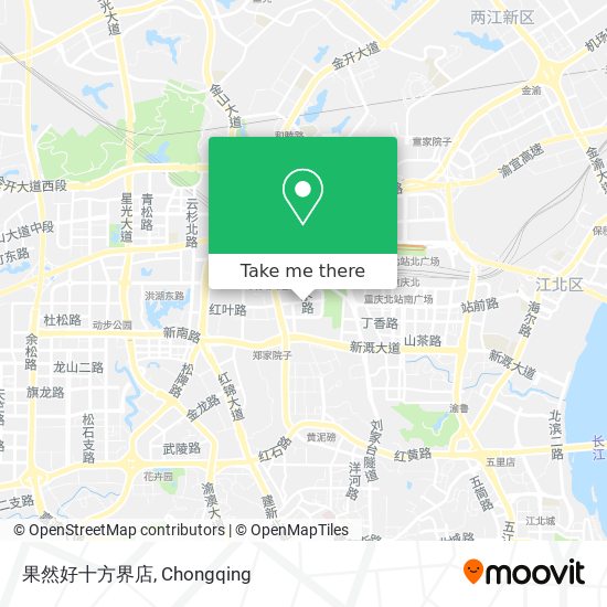 果然好十方界店 map