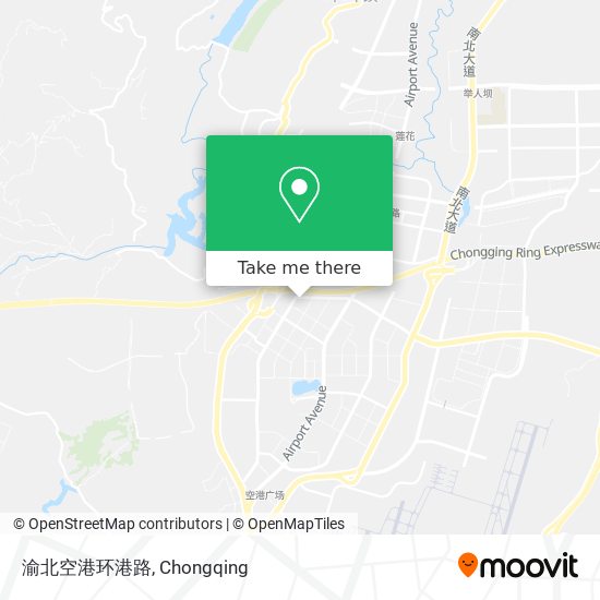 渝北空港环港路 map