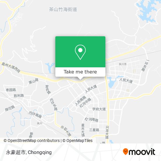 永豪超市 map