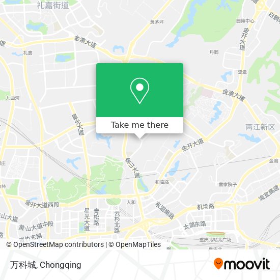 万科城 map