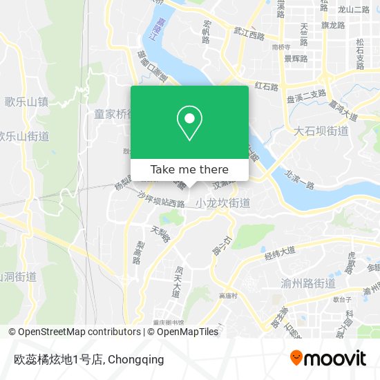 欧蕊橘炫地1号店 map