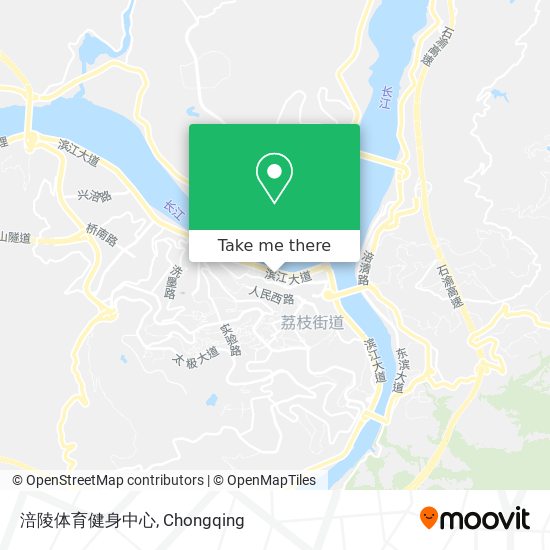 涪陵体育健身中心 map