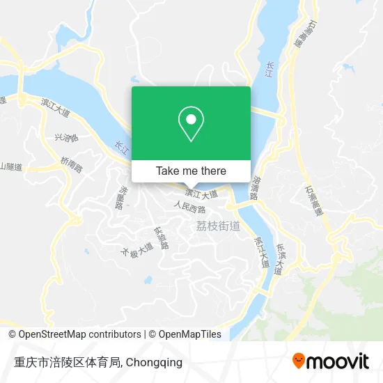 重庆市涪陵区体育局 map