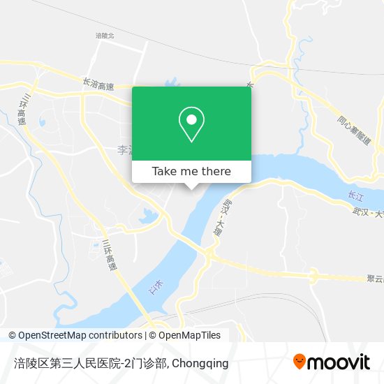 涪陵区第三人民医院-2门诊部 map